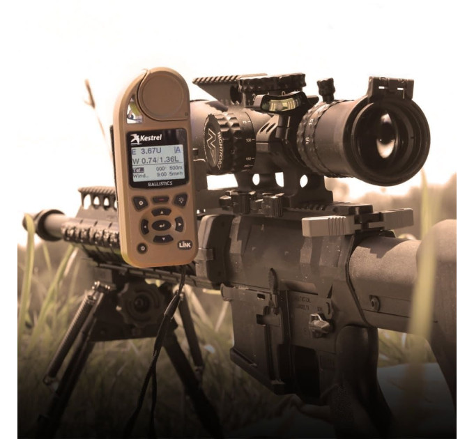 Метеостанція Kestrel 5700 Ballistics LiNK Tan з Bluetooth та балістичним калькулятором