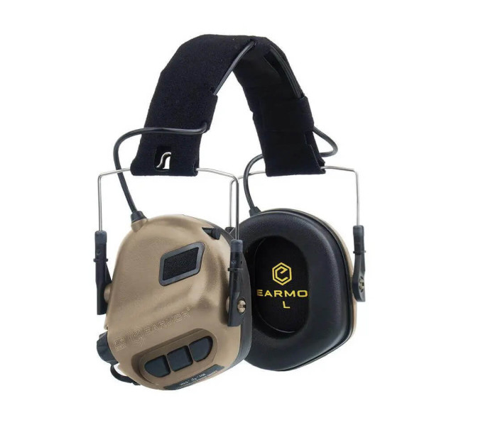 Активні захисні навушники Earmor M31 (TN) Tan