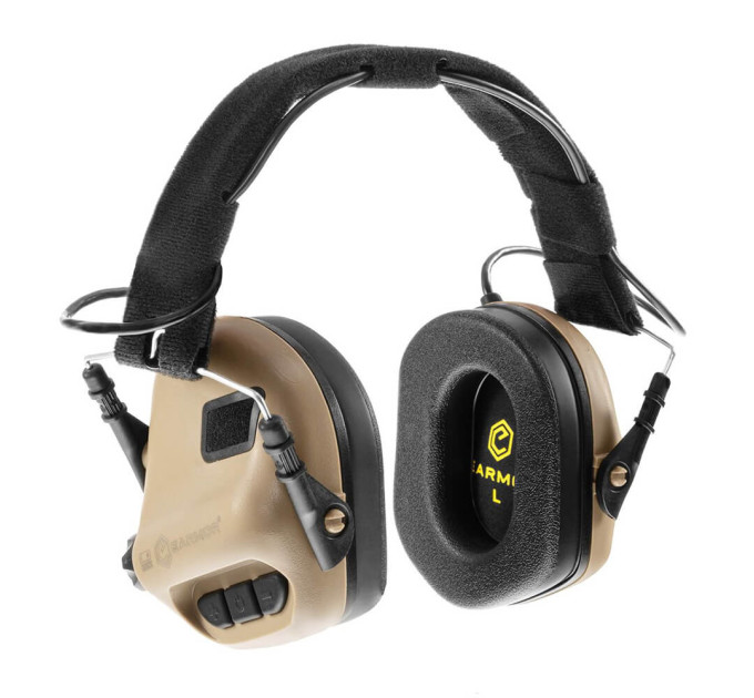 Активні захисні навушники Earmor M31 (TN) Tan