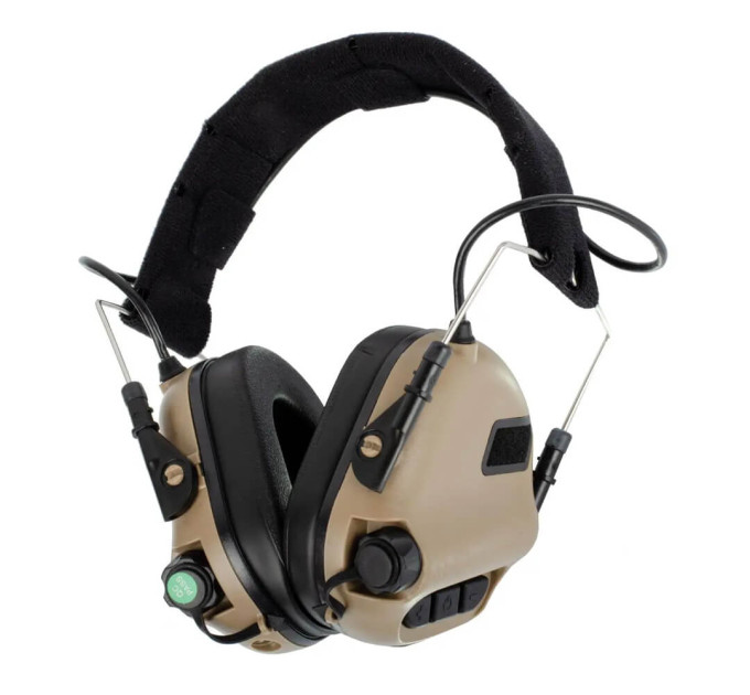 Активні захисні навушники Earmor M31 (TN) Tan