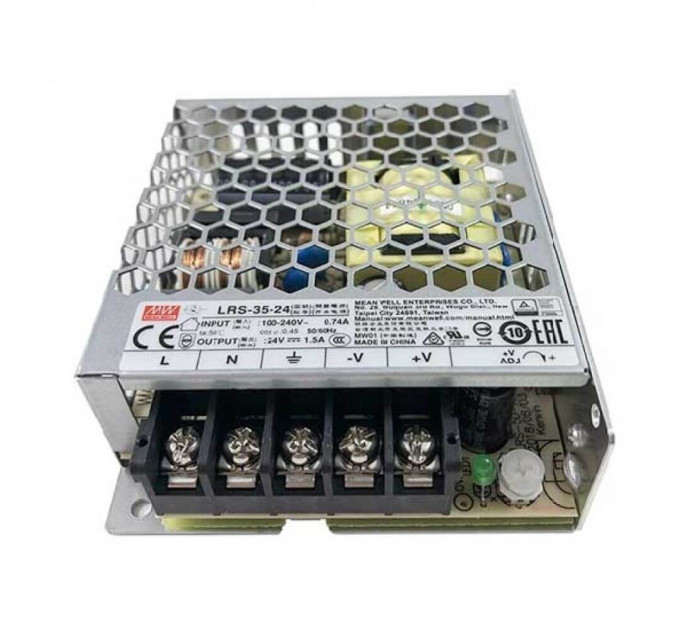 Блок живлення LRS-35-24 Mean Well