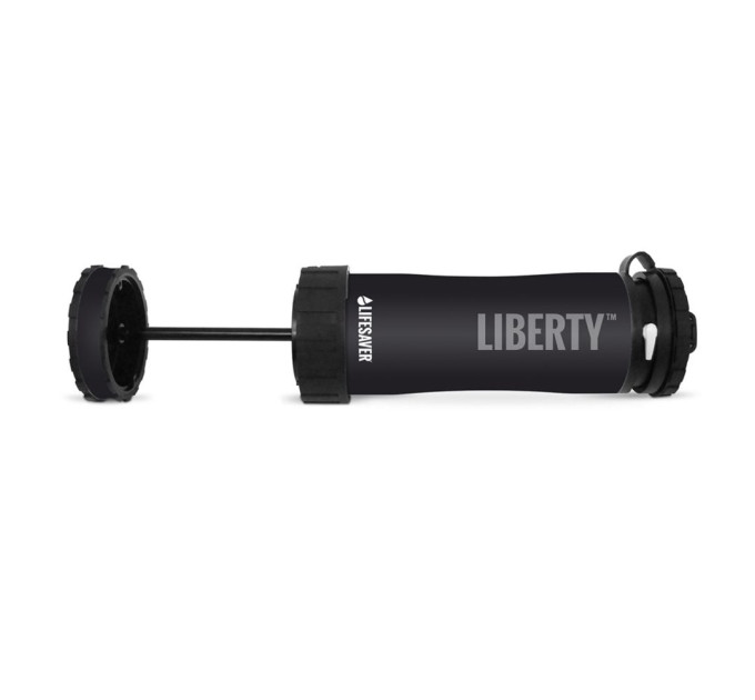 Портативная бутылка для очистки воды LifeSaver Liberty Black 0.4l