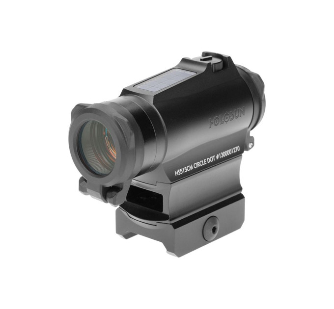 Коліматорний приціл Holosun HS515CM 2MOA/65MOA red dot мультиприцільна сітка, із сонячною батареєю Коліматорний приціл Holosun HS515CM 2MOA/65MOA red dot мультиприцільна сітка, із сонячною батареєю