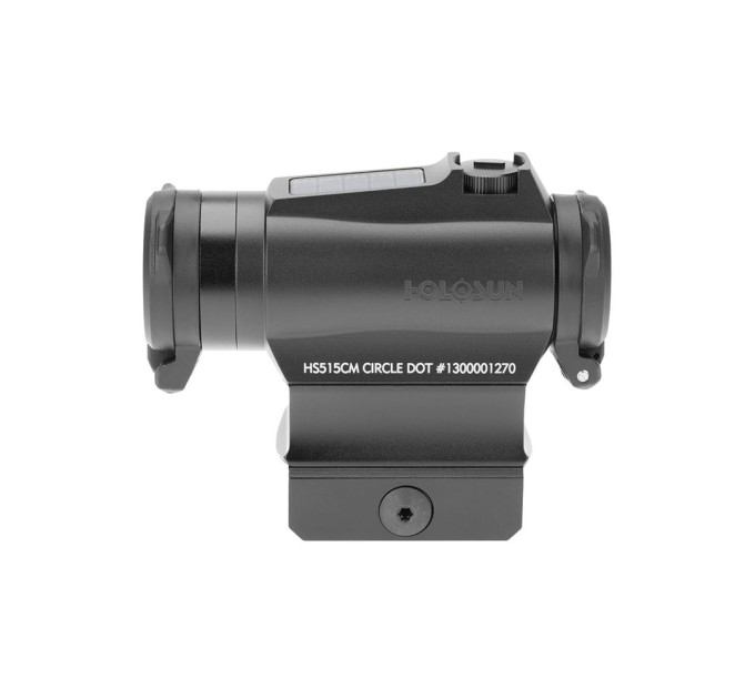 Коліматорний приціл Holosun HS515CM 2MOA/65MOA red dot мультиприцільна сітка, із сонячною батареєю