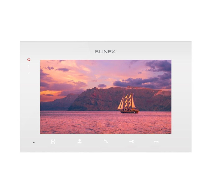 Комплект видеодомофона Slinex SQ-07MTHD White + ML-20HD Silver-Black