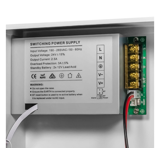 Джерело безперебійного живлення Kraft PSU-2425LED 24V