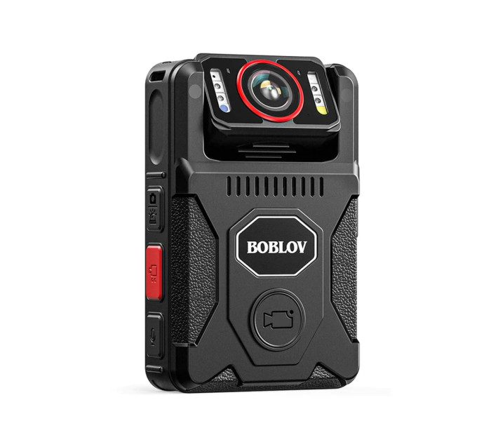 Нагрудный видеорегистратор Boblov M7 PRO 4K 128GB GPS