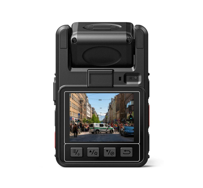 Нагрудный видеорегистратор Boblov M7 PRO 4K 128GB GPS