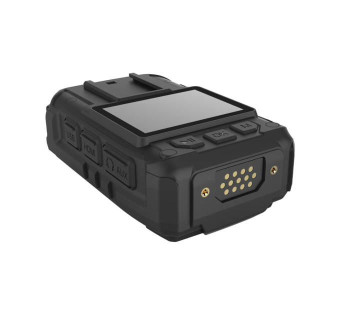 Нагрудный видеорегистратор RECODA M505B-W 2K(4Mp) 64GB WI-FI