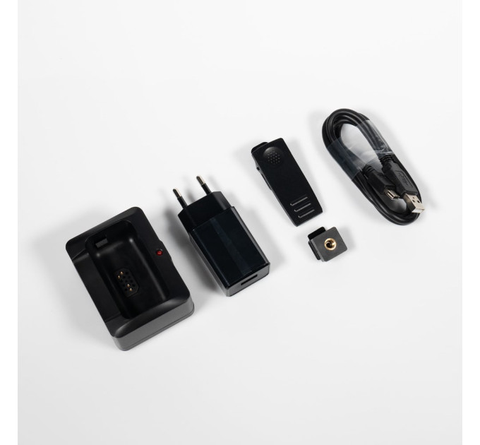 Нагрудный видеорегистратор RECODA M505B-W 2K(4Mp) 64GB WI-FI