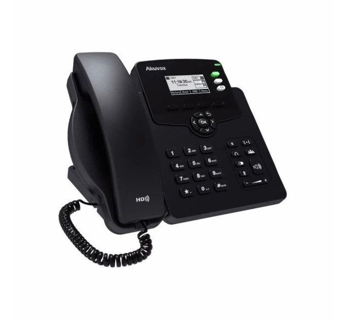 SIP-телефон Akuvox SP-R55G на 3 SIP аккаунта SIP-телефон Akuvox SP-R55G на 3 SIP аккаунта