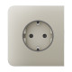 Фронтальна панель Ajax SideCover (basic) [type F] ivory/слонова кістка для розетки Outlet (type F)