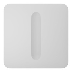 Розумний димерний вимикач світла Ajax LightSwitch (Dimmer) White