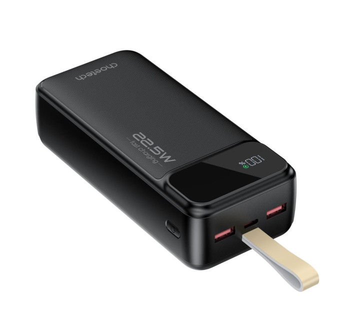 Повербанк 30000 mAh Choetech B730 Black 22.5W QC3.0 PD3.0