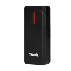 Зчитувач карт Mifare Trinix TRR-1201MW Black водонепроникний Зчитувач карт Mifare Trinix TRR-1201MW Black водонепроникний