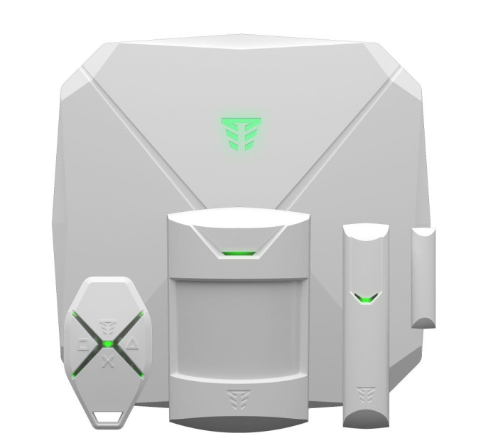 Комплект бездротової охоронної системи Tiras Orion NOVA X. Alarm kit White