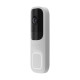 Відеодзвінок з WiFi 4Mp Ajax DoorBell White із вбудованим штучним інтелектом та ІЧ датчиком руху