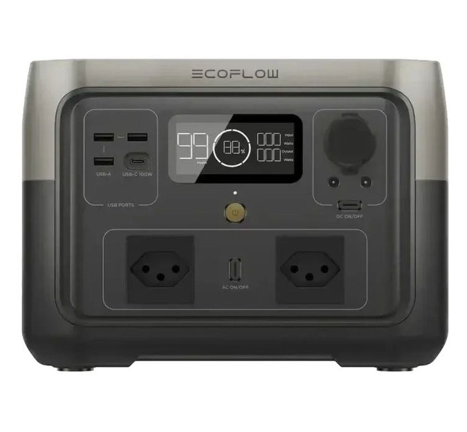 Портативна зарядна станція EcoFlow RIVER 2 MAX Switzerland Version 500 Вт 512Wh Портативна зарядна станція EcoFlow RIVER 2 MAX Switzerland Version 500 Вт 512Wh