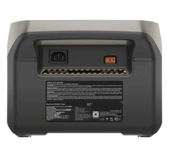 Портативна зарядна станція EcoFlow RIVER 2 MAX Switzerland Version 500 Вт 512Wh