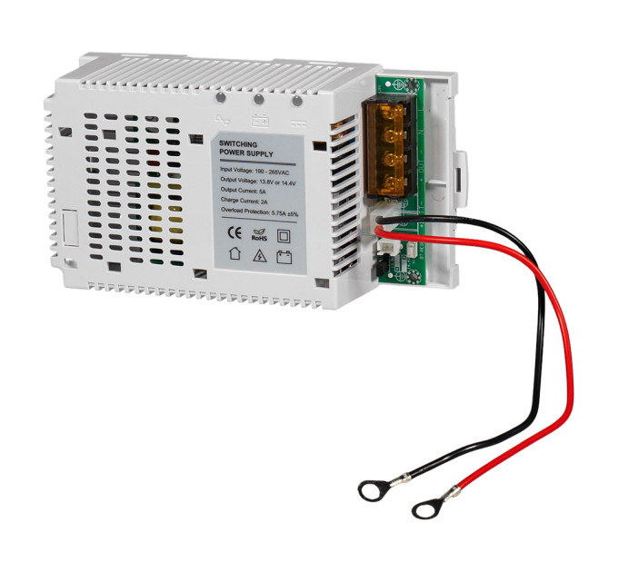 Плата ДБЖ Trinix PSU-1205LED(BOARD) LiFePO4 з кріпленням на DIN-рейку