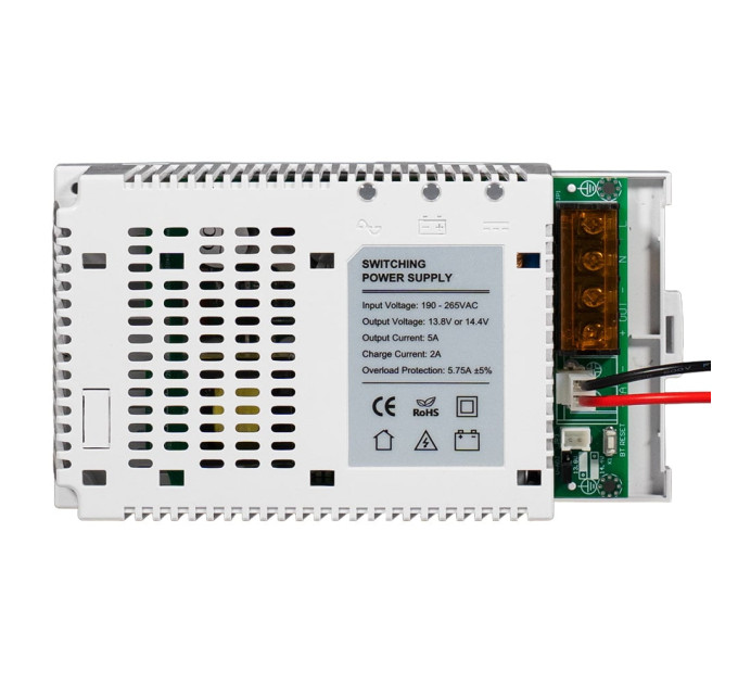 Плата ДБЖ Trinix PSU-1205LED(BOARD) LiFePO4 з кріпленням на DIN-рейку