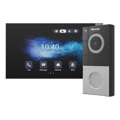 Комплект IP-видеодомофона Akuvox: домофон с WiFi 8" S563W + видеопанель 2Mp DB01 (DB01 + S563W)