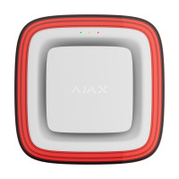 Беспроводной адресный пожарный оповещатель светозвуковой Ajax EN54 FireProtect (Sounder/VAD) Jeweller White