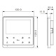 IP-видеодомофон с WiFi 4.3" TVT TE-VH1104S1-PTW