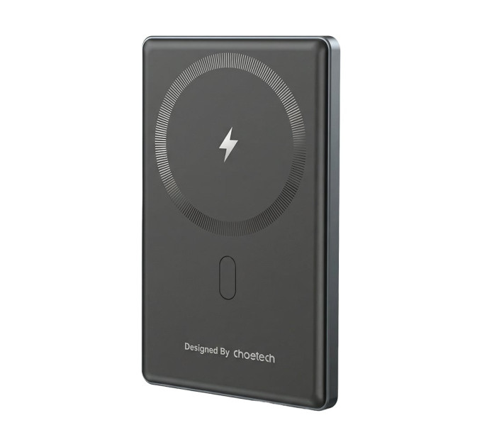 Повербанк 5000mAh Choetech B738 Black QC3.0 PD3.0 беспроводная магнитная зарядка Повербанк 5000mAh Choetech B738 Black QC3.0 PD3.0 беспроводная магнитная зарядка