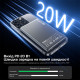 Повербанк 5000mAh Choetech B738 Black QC3.0 PD3.0 беспроводная магнитная зарядка