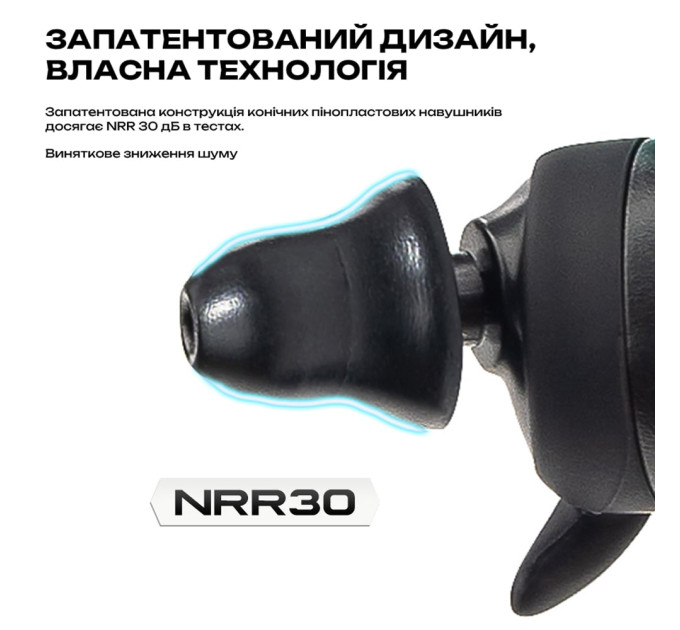 Активные защитные наушники (беруши) Earmor M20T PRO Foliage Green с Bluetooth 5.4