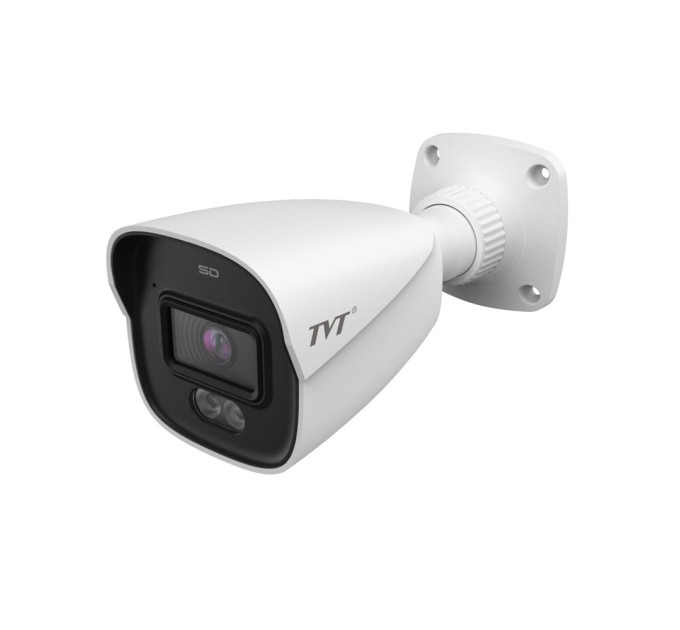 Комплект IP-відеонагляду на 4 камери TVT IP-Video Kit 4x4Mp (T/B) PoE: 2 купольні + 2 циліндричні 4Mp відеокамери + 4-канальний 8Mp відеореєстратор