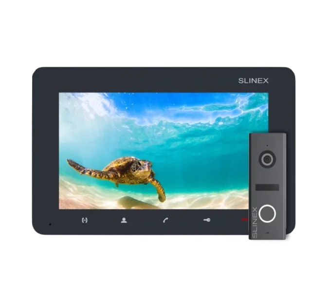 Slinex SM-07M Graphite + ML-17HD Graphite Комплект відеодомофона Slinex SM-07M Graphite + ML-17HD Graphite Комплект відеодомофона