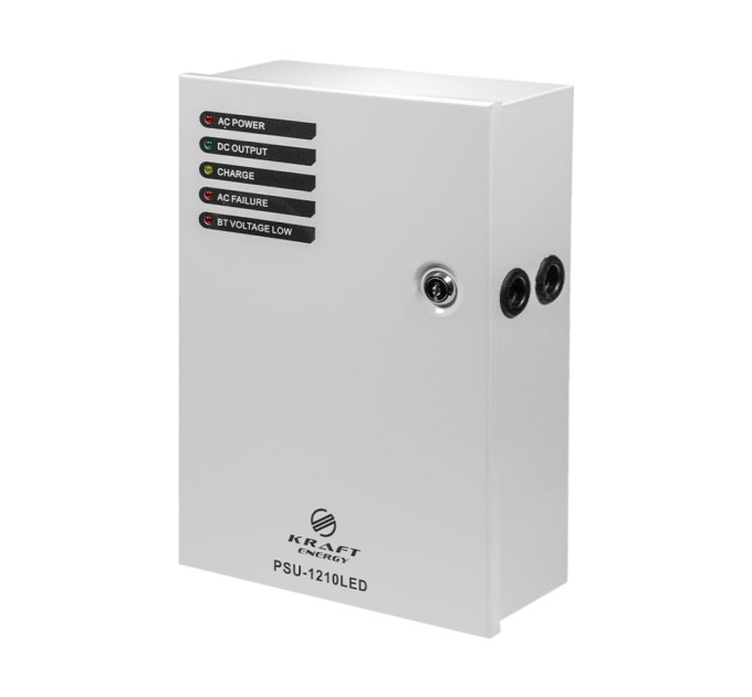 Источник бесперебойного питания Kraft PSU-1210LED Источник бесперебойного питания Kraft PSU-1210LED