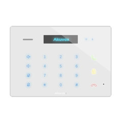 Аудіодомофон C312A - SIP WHITE Akuvox