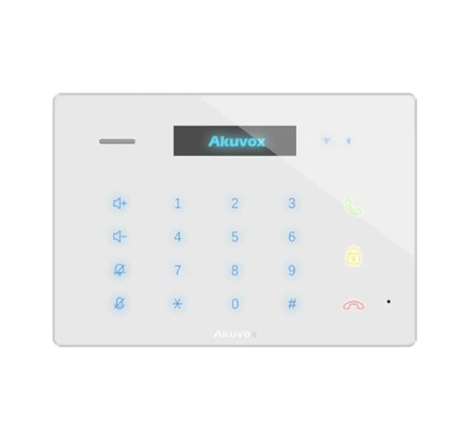 Аудиодомофон C312A - SIP WHITE Akuvox