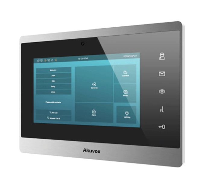 Відеодомофон 7” WiFi Akuvox IT82W SIP Android з Bluetooth