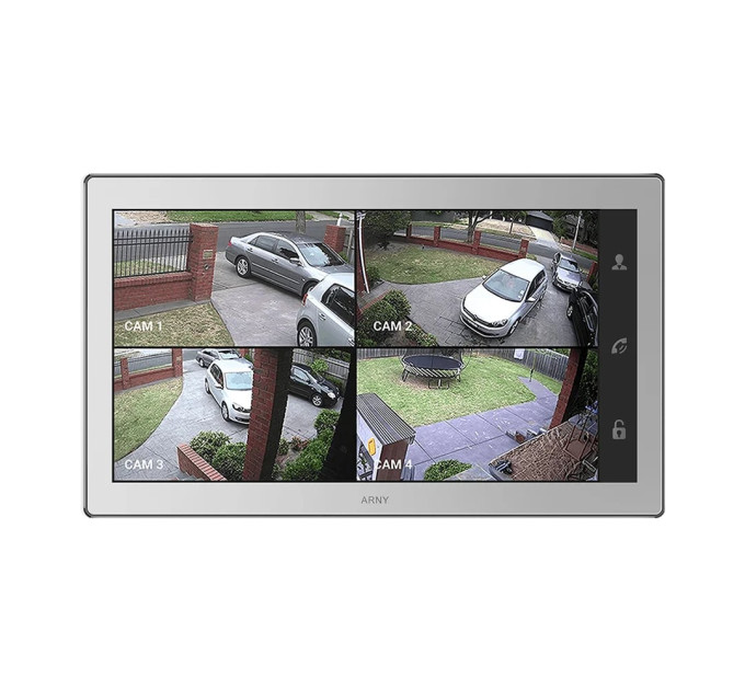 Відеодомофон AVD-1060 (2Mpx) WiFi White Arny