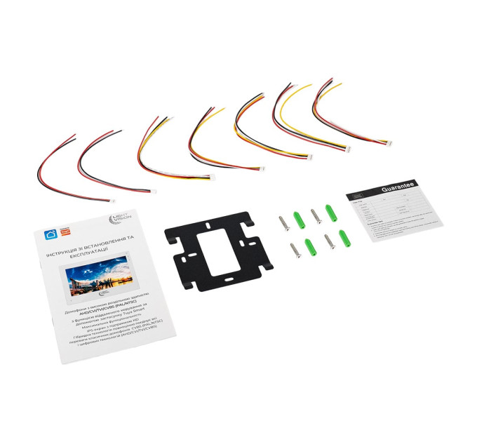 Відеодомофон 7" Light Vision AMSTERDAM FHD Black