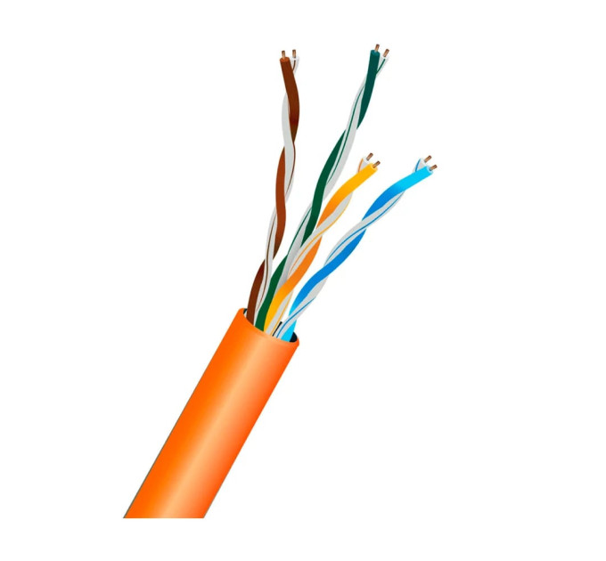 Кабель вита пара UTP CAT5E CU 0.51mm LSZH Indoor Trinix 305m