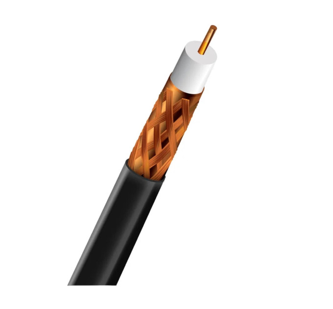 Кабель коаксіальний RG-690CU CU 1.2mm Outdoor Trinix 305m Кабель коаксіальний RG-690CU CU 1.2mm Outdoor Trinix 305m