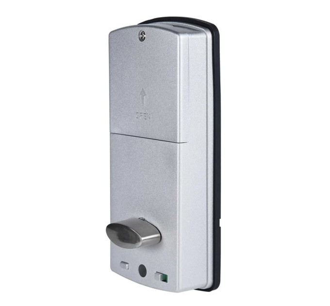 Замок біометричний автономний Trinix TRL-5203BTF Silver Right з Bluetooth, зчитувачем відбитків пальців і карт Mifare