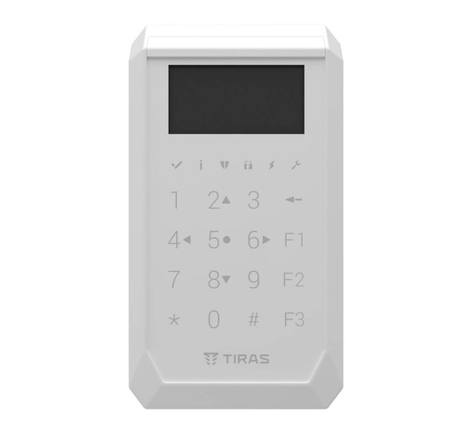 Клавіатура Tiras K-PAD OLED White з OLED-дисплеєм