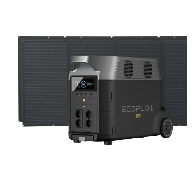 Комплект EcoFlow DELTA Pro + 2*400W Solar Panel Комплект EcoFlow DELTA Pro + 2*400W Solar Panel