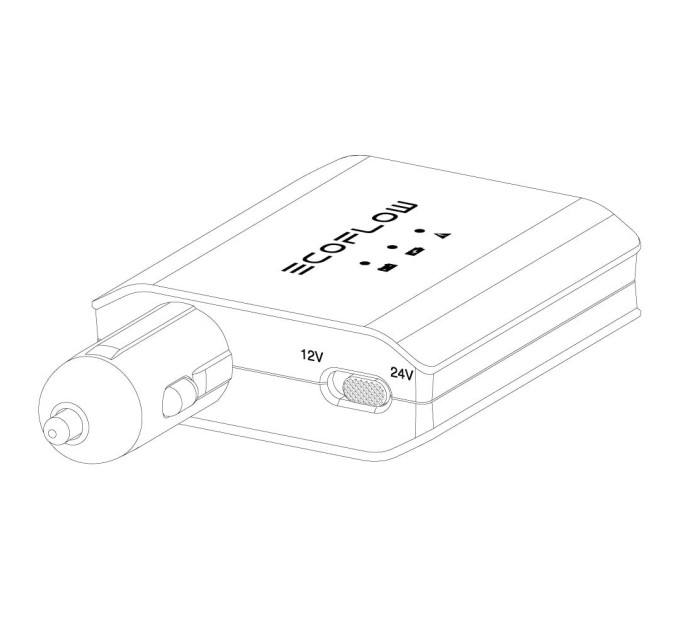 Пуско-зарядний адаптер EcoFlow Car Battery Charging