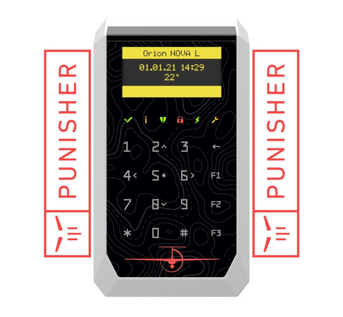 Клавиатура Tiras K-PAD OLED+ (PUNISHER EDITION)