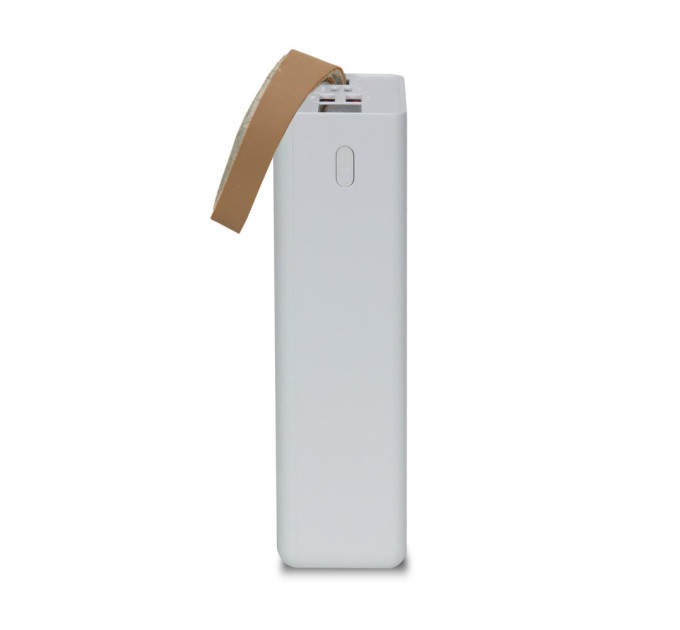 Повербанк 30000mAh Power Bank Kraft TPB-2330 White 22.5W QC3.0 LED-фонарь