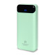 Повербанк 20000mAh Power Bank Kraft TPB-2020 Green 22.5W QC3.0