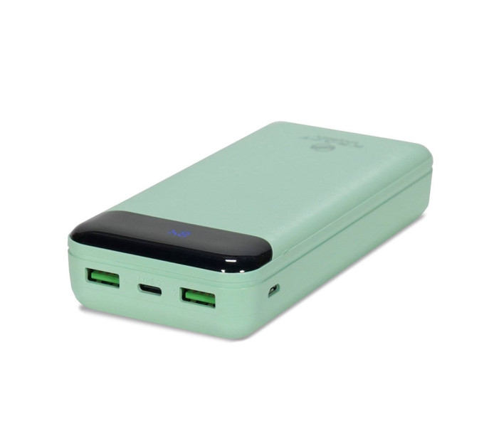 Повербанк 20000mAh Power Bank Kraft TPB-2020 Green 22.5W QC3.0