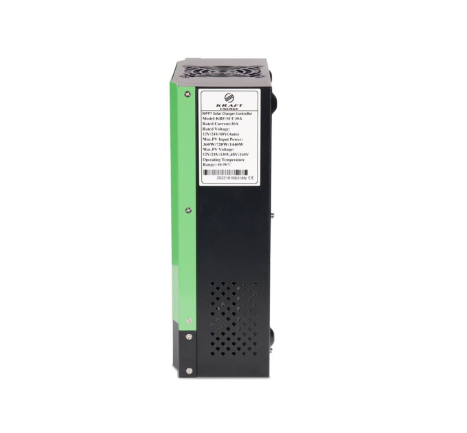MPPT-контроллер заряда для солнечной батареи KRF-SCC30A Kraft